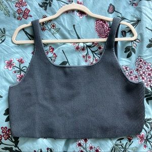 BNWT cropped sculpt knit top from Aritzia